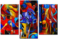 3 panels canvas print