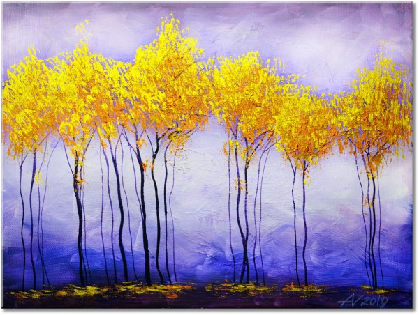 canvas print, black, gray, orange, paintings, purple, still-life-other-paintings, yellow